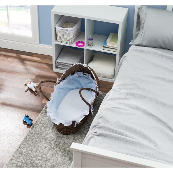 badger basket hooded moses basket