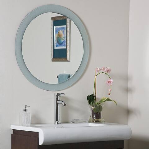 Zoe Bathroom Mirror - Silver - A/N