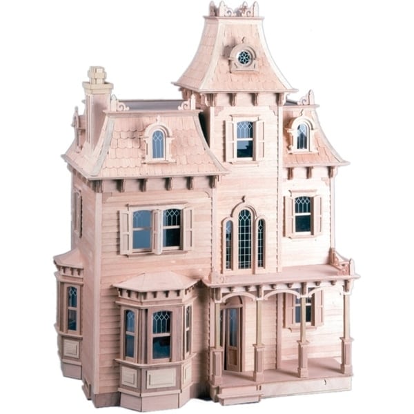 Pink victorian hot sale dollhouse