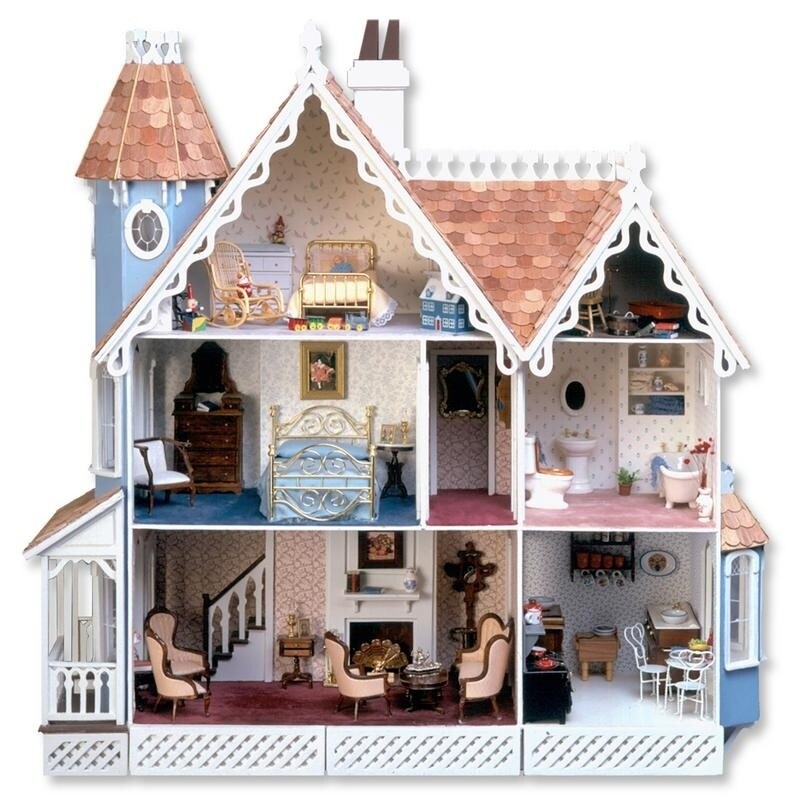 wall hanging dollhouse