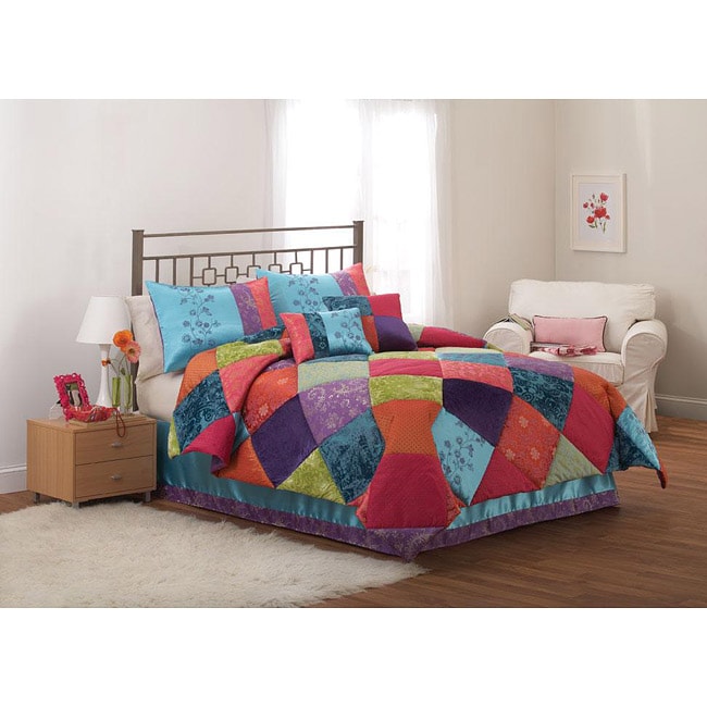 Kashmir Gem 3 piece Comforter Set