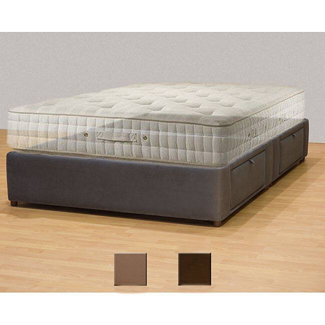 Tiffany 4-drawer King Platform Bed/ Storage Mattress Box