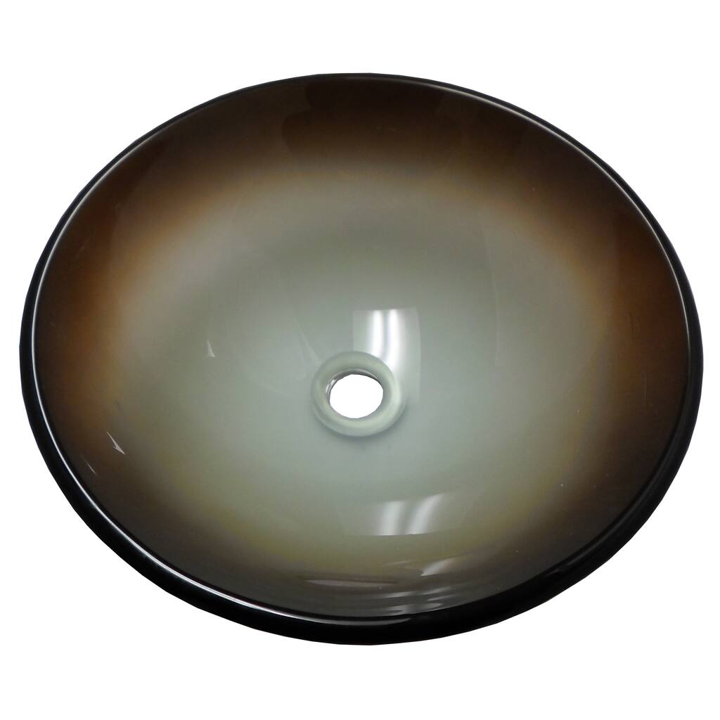 La Terra Glass Vessel Bathroom Sink