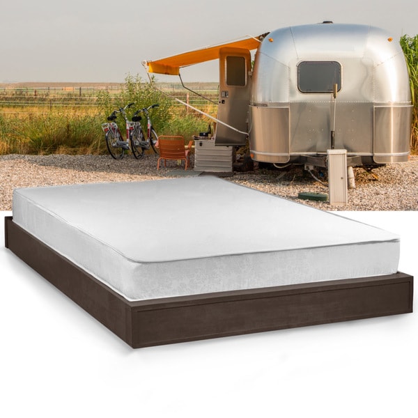 travel trailer queen size mattress