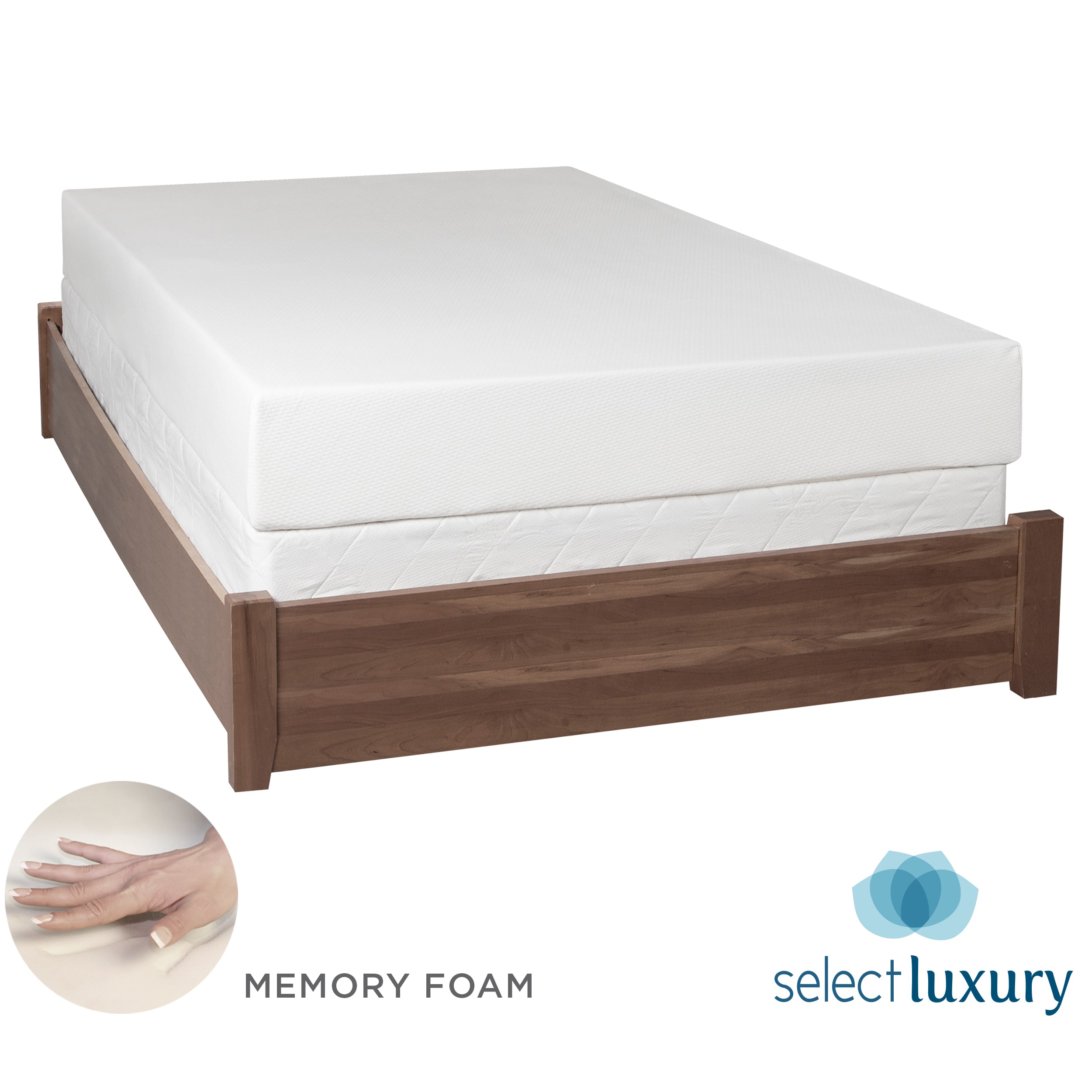 Select Luxury Home Rv 8 inch Full size Memory Foam Mattress