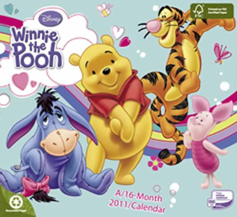 Winnie the Pooh 2011 Wall Calendar  