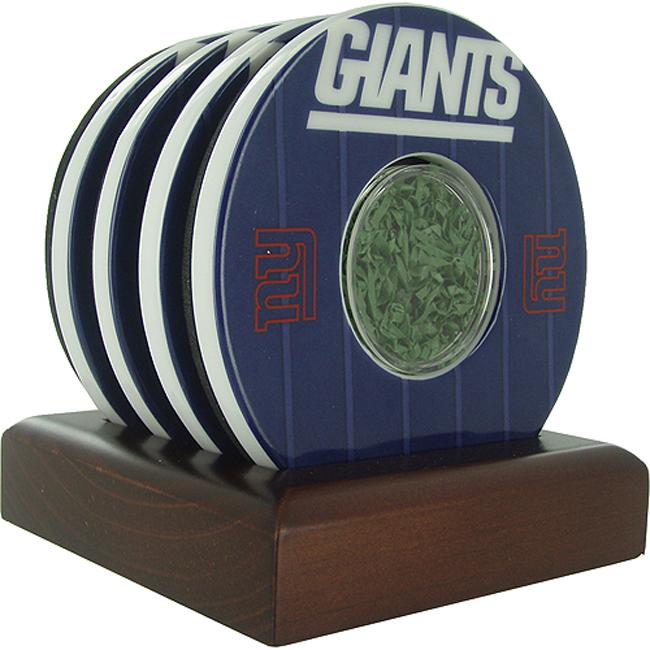 Steiner Sports Giants Logo Coasters w/ Yard Markers Free Shipping On