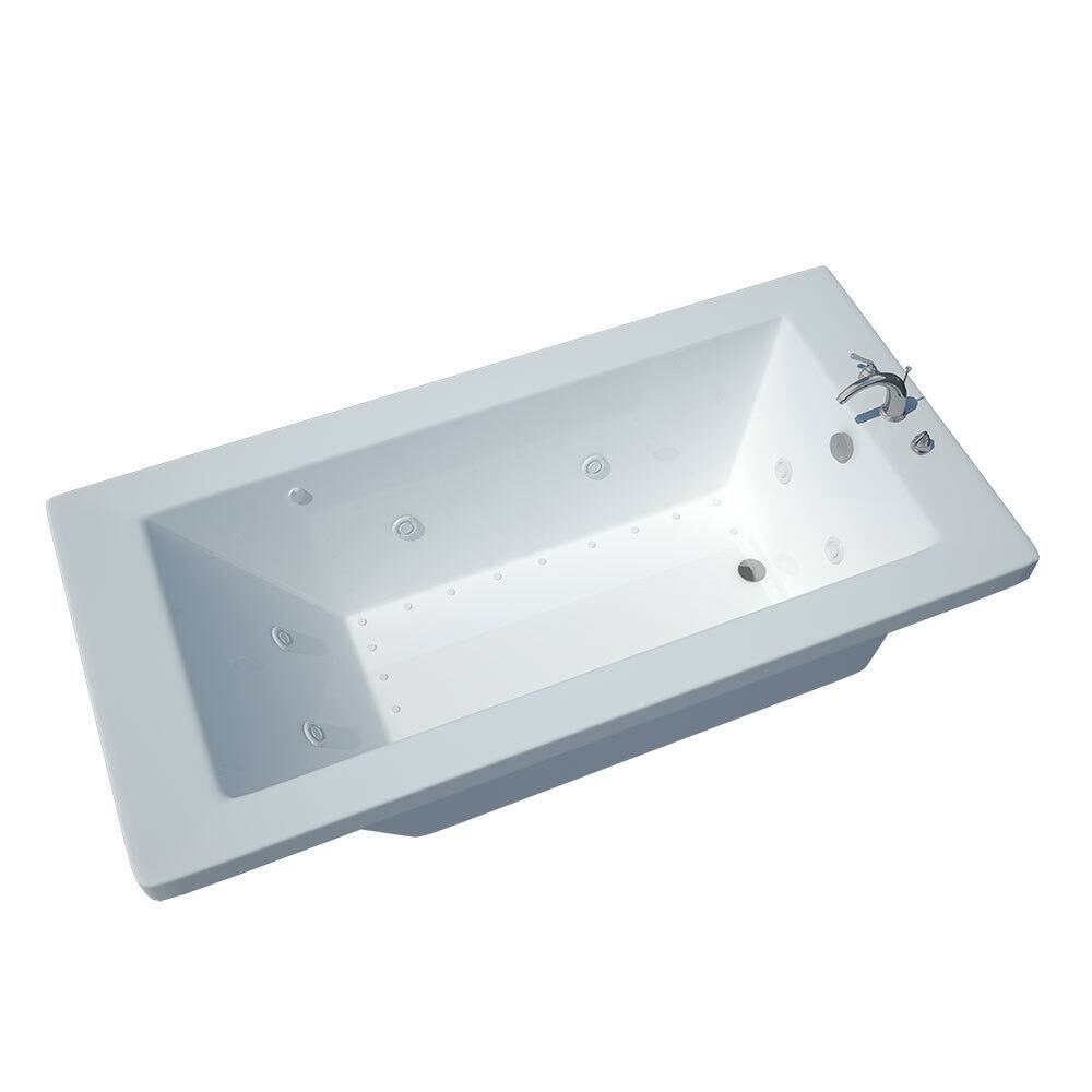 Atlantis Venetian White Whirlpool Tub