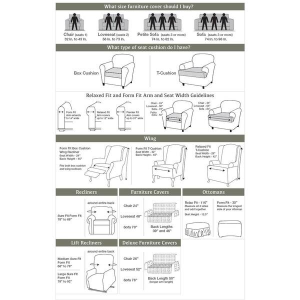 Sure Fit Logan Sofa Slipcover Free Shipping Today Sure Fit Logan Sofa Slipcover