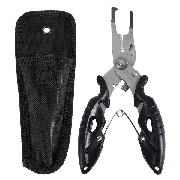 Gone Fishing Titanized Fisherman Pliers w/ Braid Cutter
