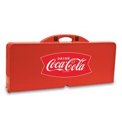 Picnic Time Coca-Cola Folding Portable Picnic Table w/ Seats - Free ...