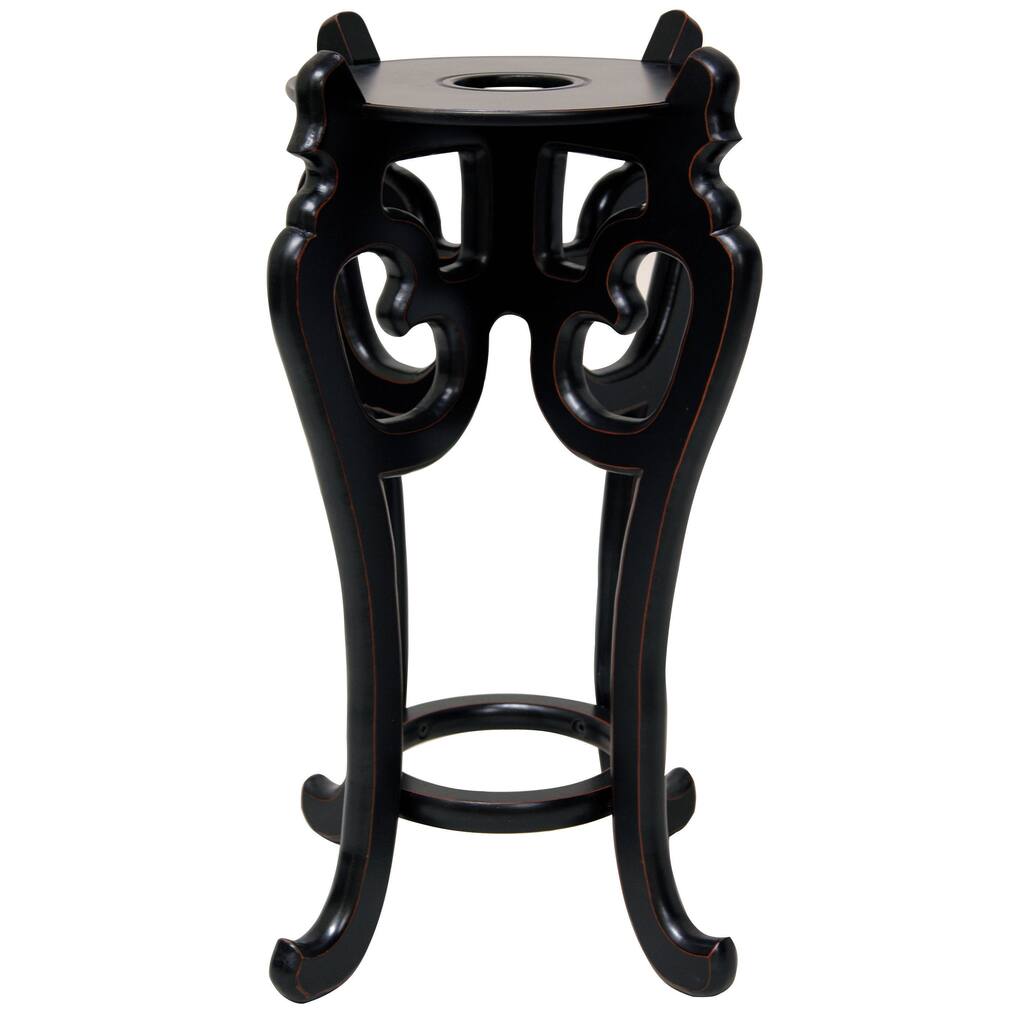 Rosewood Tall 10.5-inch Fishbowl Stand (China)