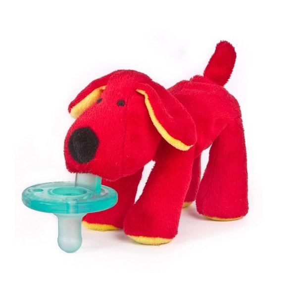 WubbaNub Red Dog Infant Pacifier 13449267 Shopping