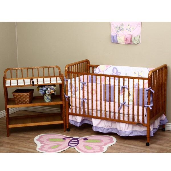 oak wood crib