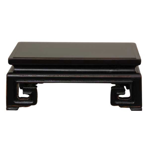 Handmade Spruce Wood 8-inch Square Stand (China)