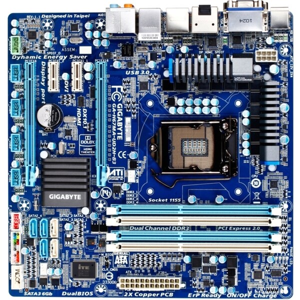 gigabyte ultra durable motherboard lga 1155