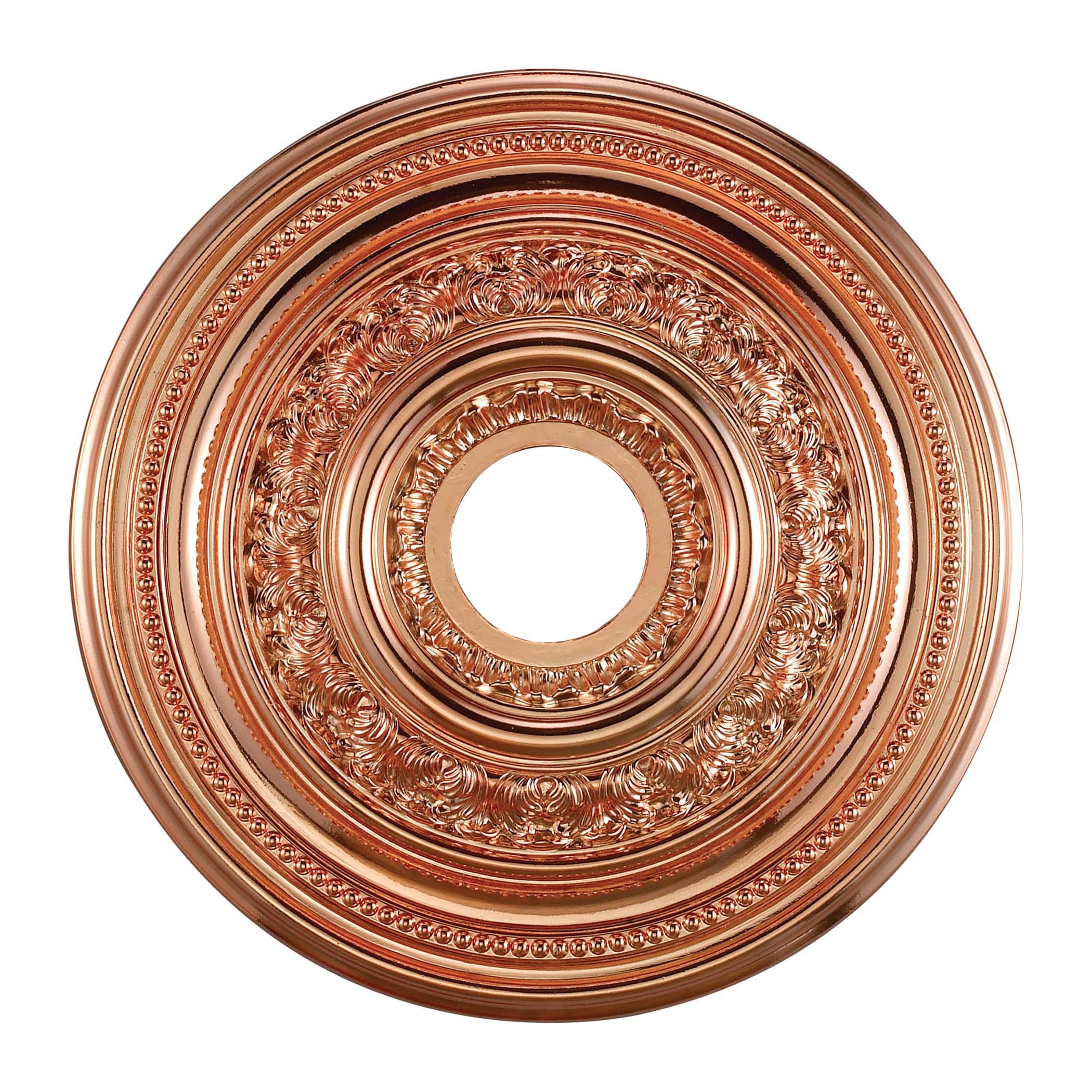 Shop Copper Finish 18inch Decorative Medallion Free Shipping On