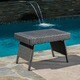 Outdoor Wicker Adjustable Folding Table by Christopher Knight Home - Thumbnail 3