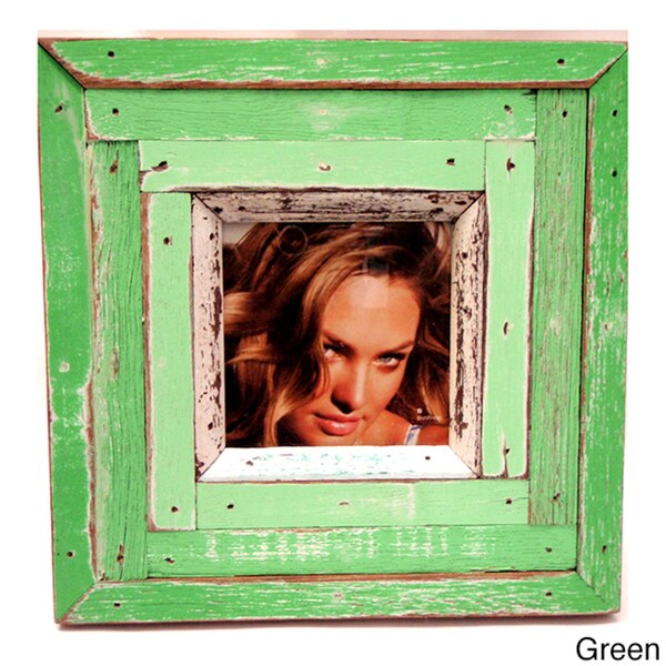 Recycled Boat Wood Coastal Picture Frame (Thailand)   13455072