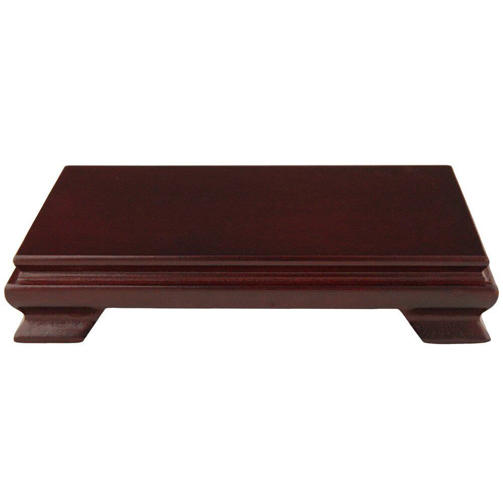 Handmade Rosewood 6-inch Rectangular Stand (China)