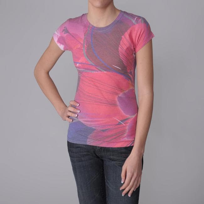 Journee M Collection Juniors Sublimation Print Tee