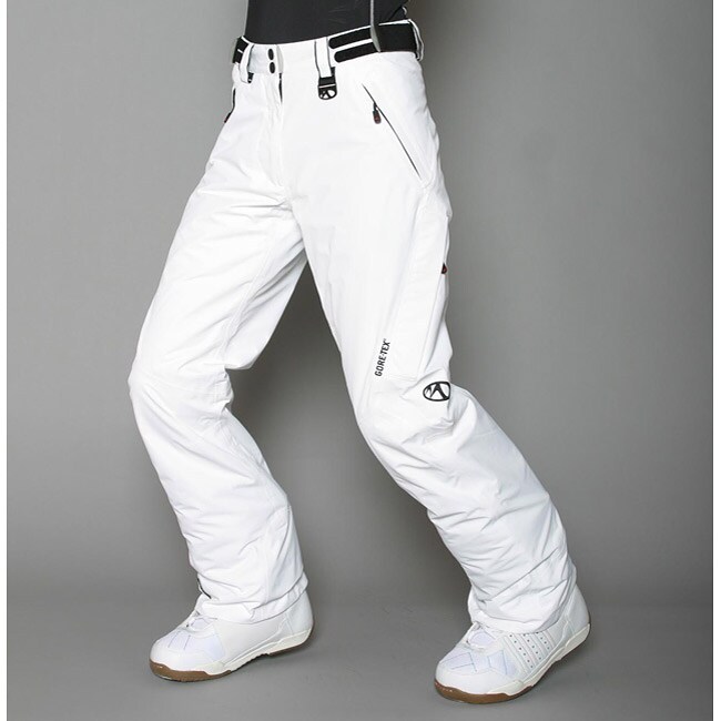 north face white snow pants