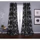 preview thumbnail 3 of 4, Silver Orchid Lucille Venetian Faux Silk Grommet Top Curtain Panel