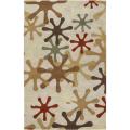 Hand-tufted Whimsy Off Beige Wool Area Rug (9' x 12')