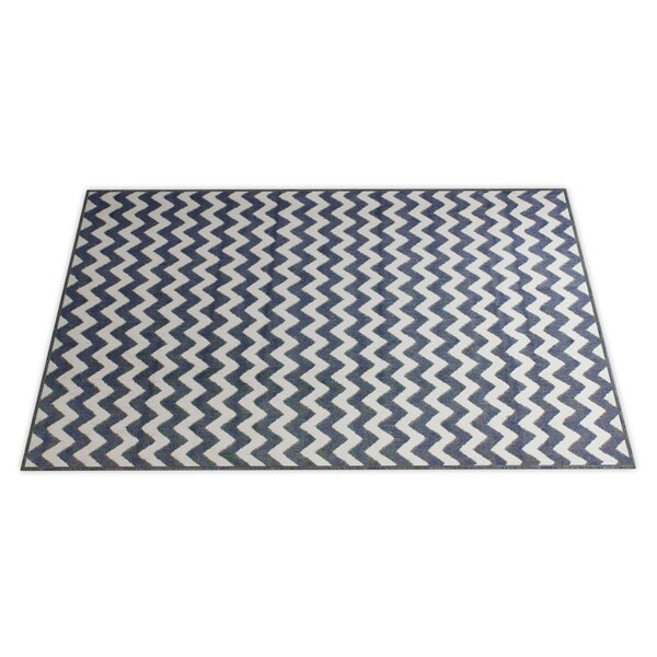 Porch & Den Williamsburg Bedford Chevron Zebra Rug (7'10 x 10'10) - 7'10 x 10'10