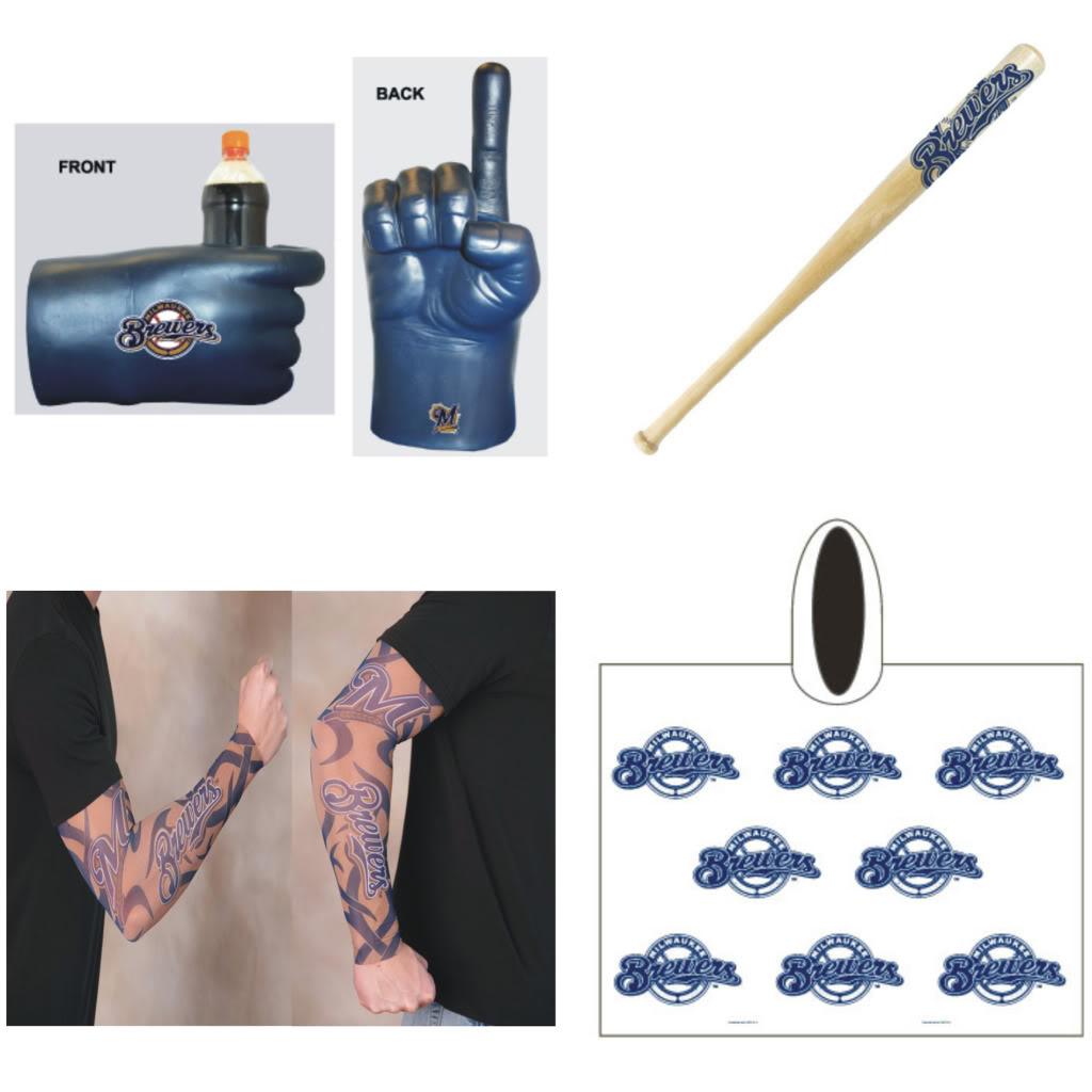 Milwaukee Brewers MLB Gameday Fanpack