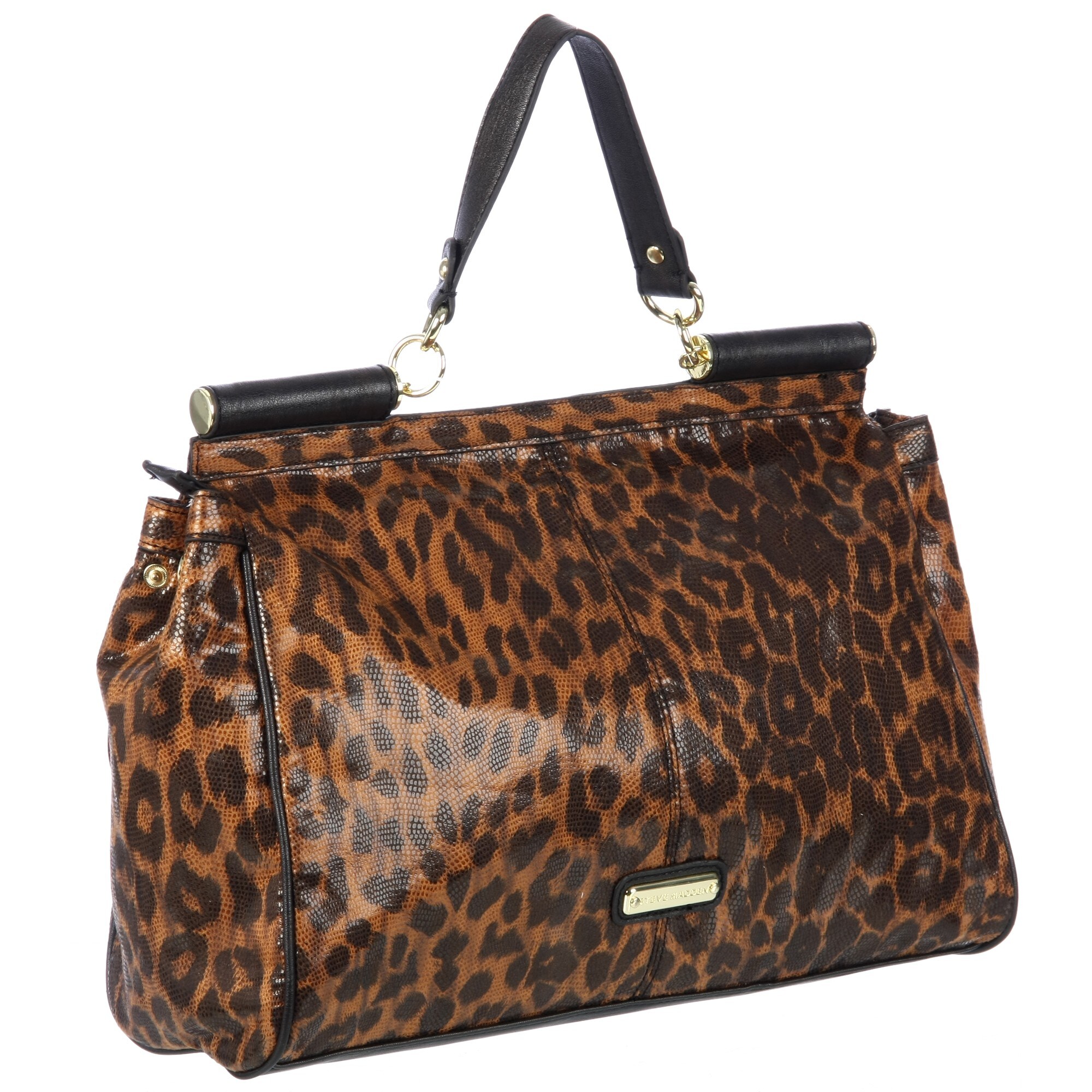 steve madden animal print bag