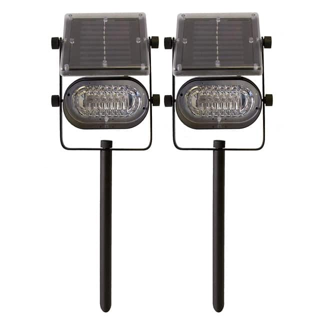 Tricod Ultra-bright Metal Solar Lights (Set of 2)
