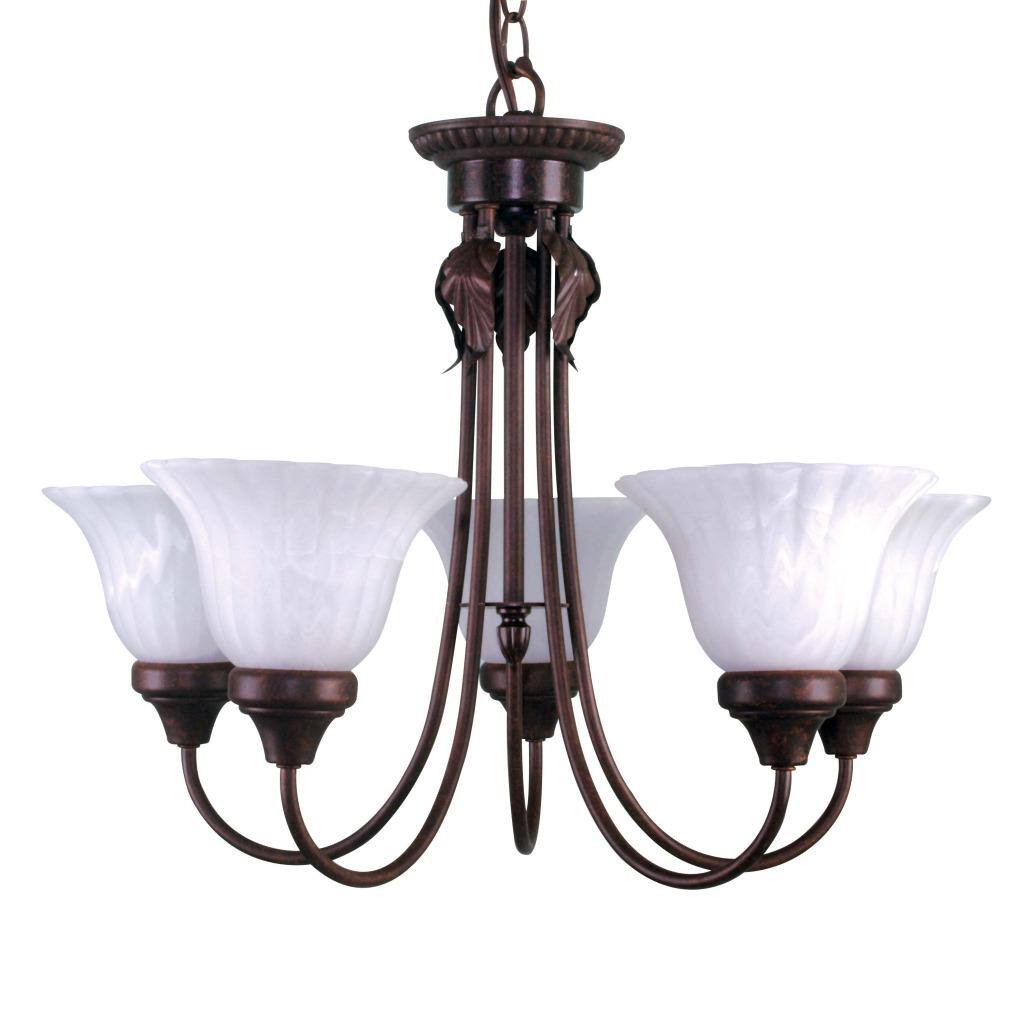 Element Antique Bronze 5-light Chandelier