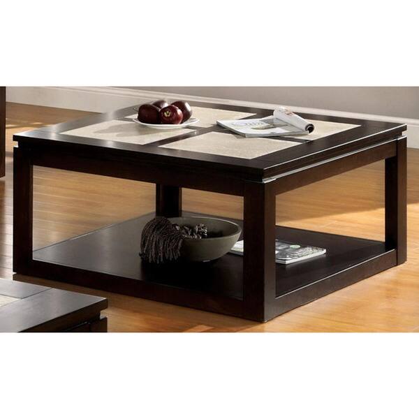 Furniture of America Fiona Modern Square Cocktail Table