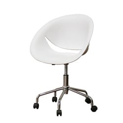 chair chairs office plastic swivel modern molded desk clear wheels acrylic kmart justina furniture stool studio casters egg baxton stools