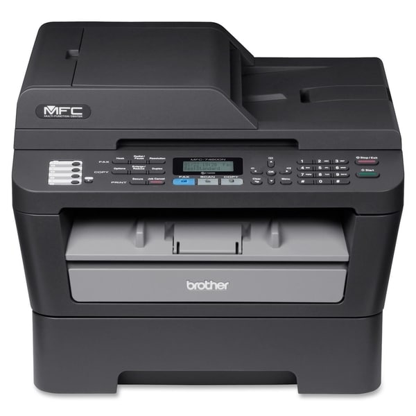 Brother MFC-7460DN Laser Multifunction Printer - Monochrome - Plain P