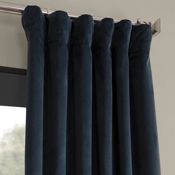 Shop Exclusive Fabrics Signature Midnight Blue Velvet Blackout