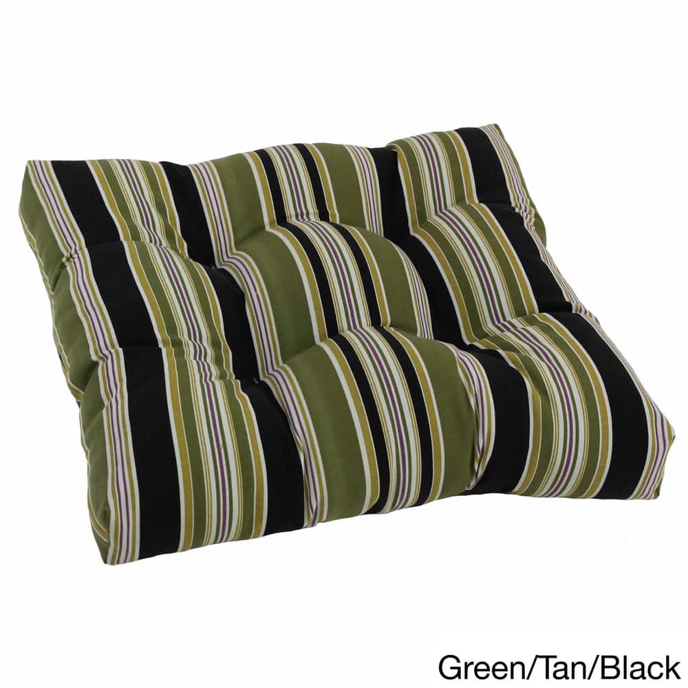 Blazing Needles 20-inch All-Weather Indoor/Outdoor Chair Cushion