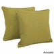 Blazing Needles 17-inch Indoor/Outdoor Throw Pillow (Set of 2) - 20" x 20" - Thumbnail 3
