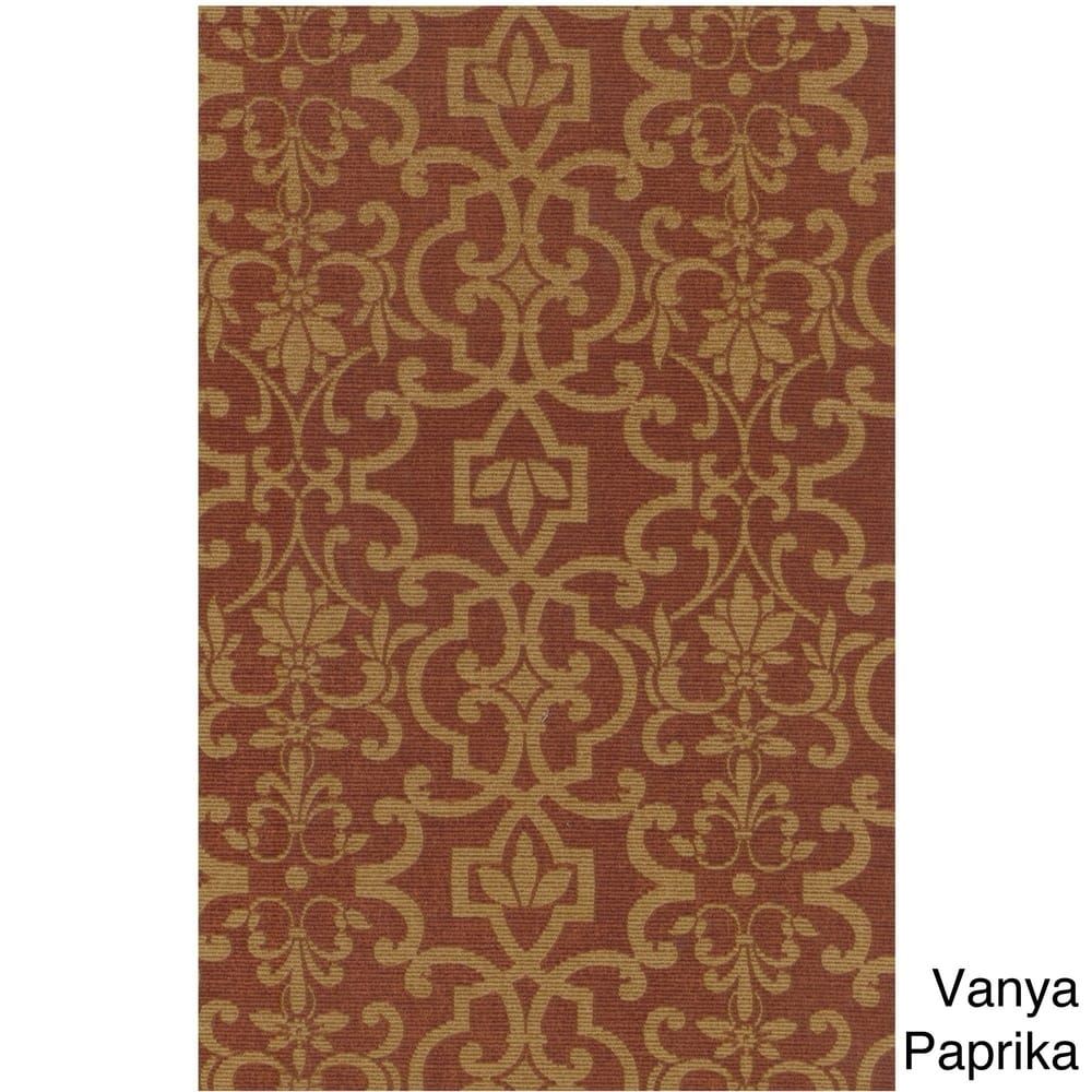 Blazing Needles Patterned All-weather Outdoor Single Glider Chair Cushion