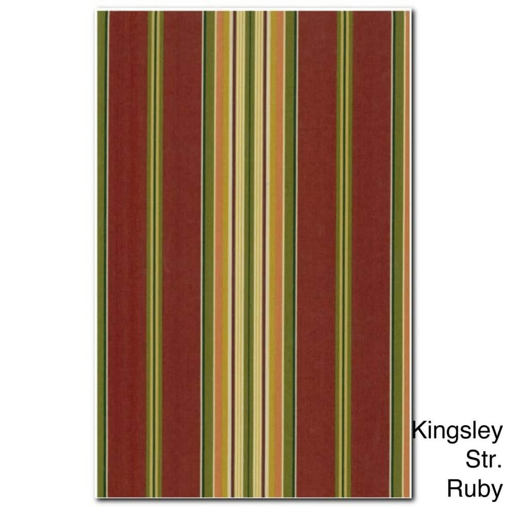 Blazing Needles Patterned All-weather Outdoor Single Glider Chair Cushion