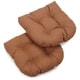 Blazing Needles 19-inch All-Weather U-shaped Chair Cushions (Set of 2) - Thumbnail 13