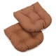 preview thumbnail 3 of 20, Blazing Needles 19-inch All-weather Patio Chair Cushions (Set of 2)
