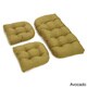 Blazing Needles All-Weather 3-Piece Bench Cushion Set - Thumbnail 9