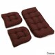 Blazing Needles All-Weather 3-Piece Bench Cushion Set - Thumbnail 8