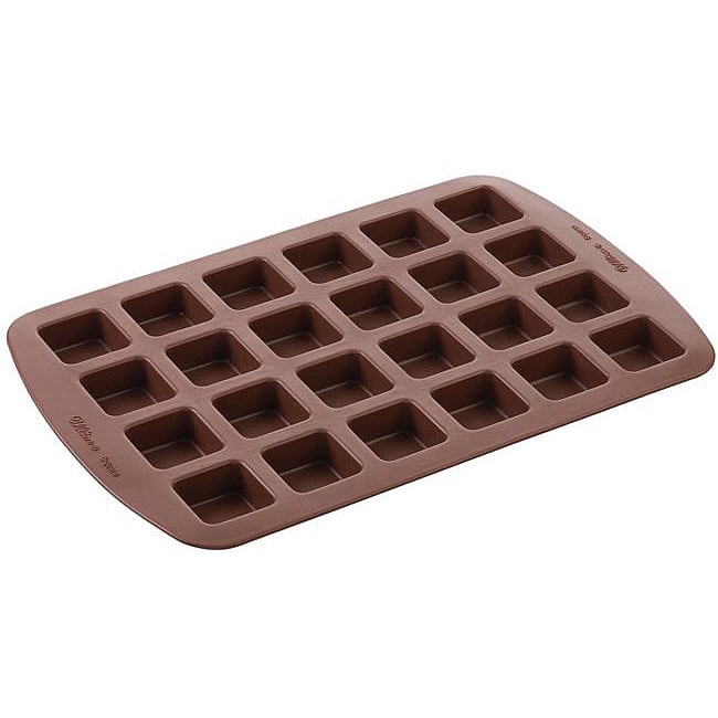 Wilton Brownie Pops 24-cavity Oven-safe Odor-resistant Silicone Mold