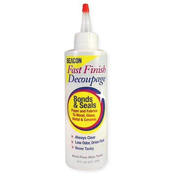 Shop Beacon Adhesives 8oz Fast Finish Decoupage Sealer Free Shipping