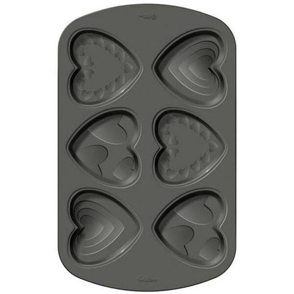 Wilton Heart Pan - 6 x 2