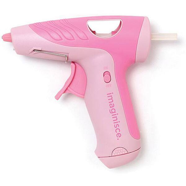 Imaginisce I-Bond Pink Cordless Hot Glue Gun - Bed Bath & Beyond - 5748029
