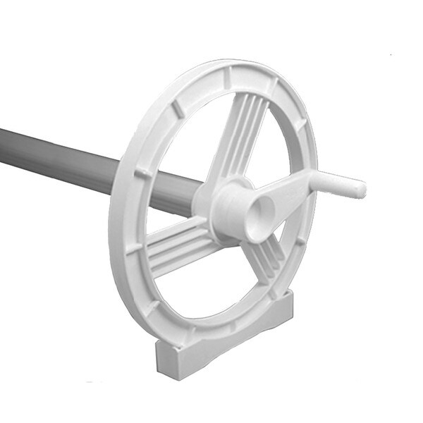 Feherguard 16 ft. Solar Guard Solar Blanket Reel for In Ground Pools